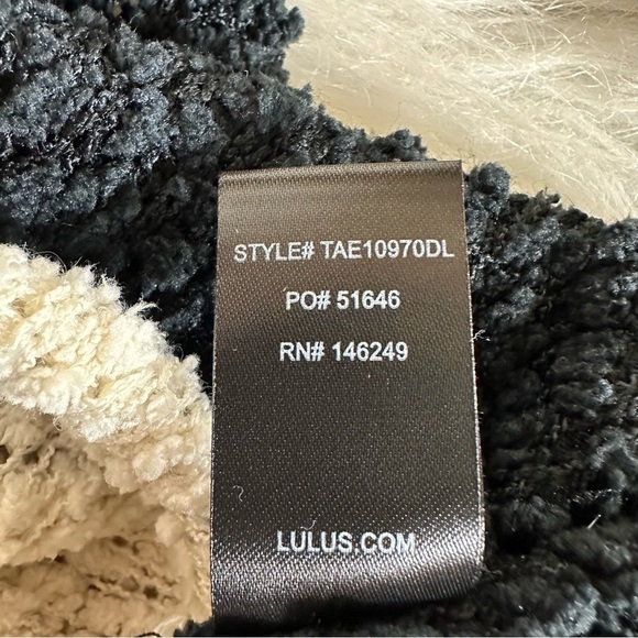 Lulus Sweater Top Pink Chenille Always Be Together Color Block Preppy Boho Small - Picture 6 of 8